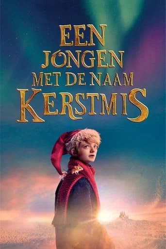 Een jongen met de naam Kerstmis poster