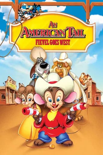 Een Avontuur met een Staartje - Fievel in het Wilde Westen poster