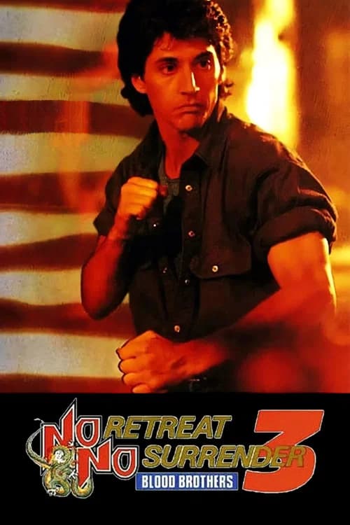 Poster van No Retreat, No Surrender 3: Blood Brothers