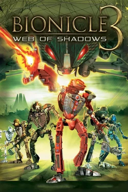 Poster van Bionicle 3: Web of Shadows